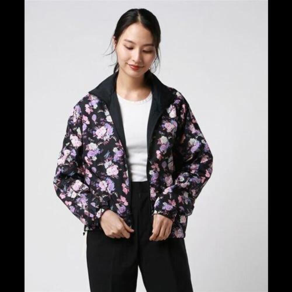 Puma x Tabitha Simmons Women’s Black Floral Reversible Full Zip Jacket Size S